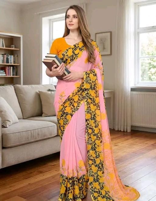 Daily wear printed saree