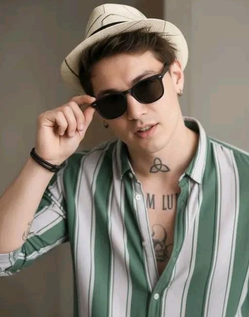 Fancy lining shirt for men