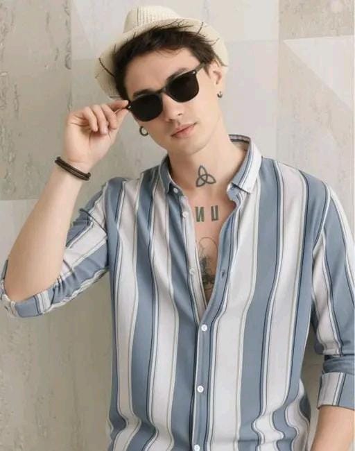 Fancy lining shirt for men
