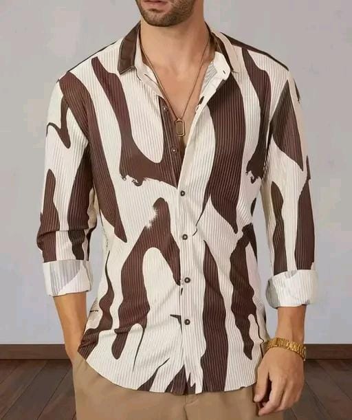 Men stylish printed casual shirts