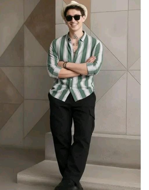Fancy lining shirt for men