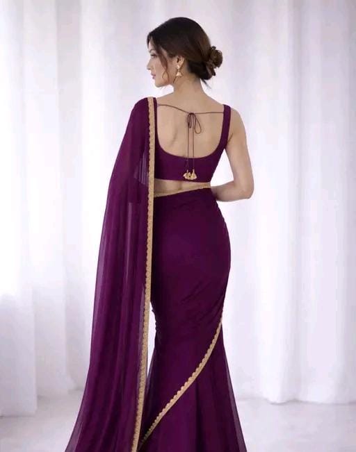 New party wear saree for women