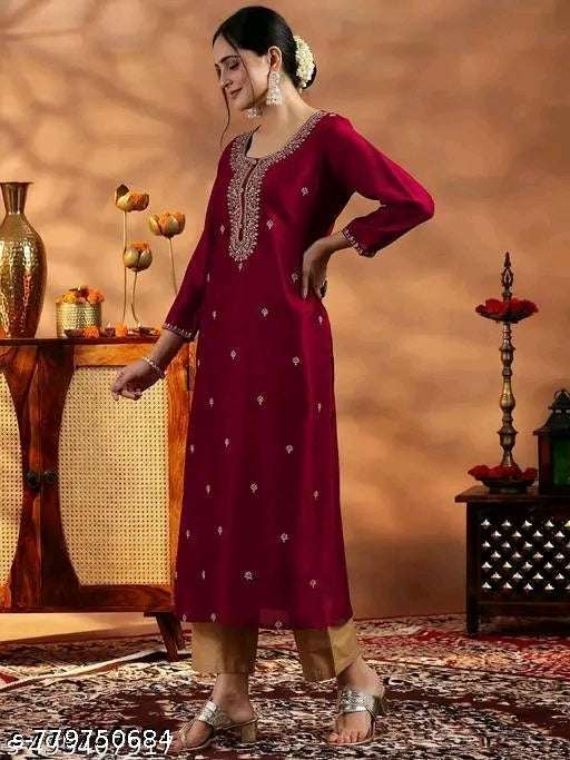 Silk kurta