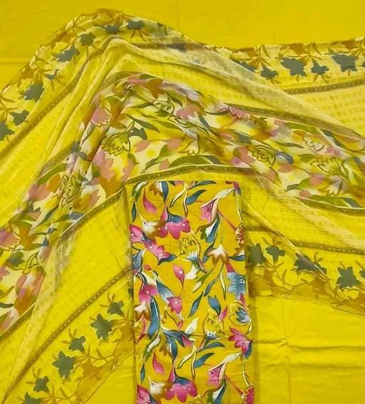 Women's letest cotton sulit and dress material