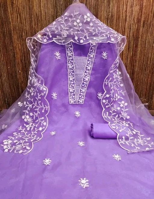 Organza dress materal