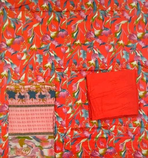 Women's letest cotton sulit and dress material