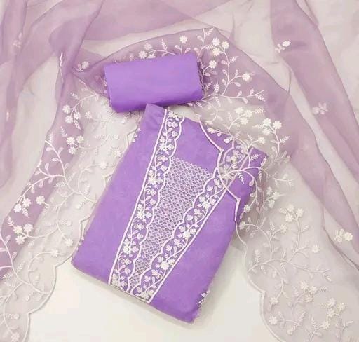 Organza dress materal