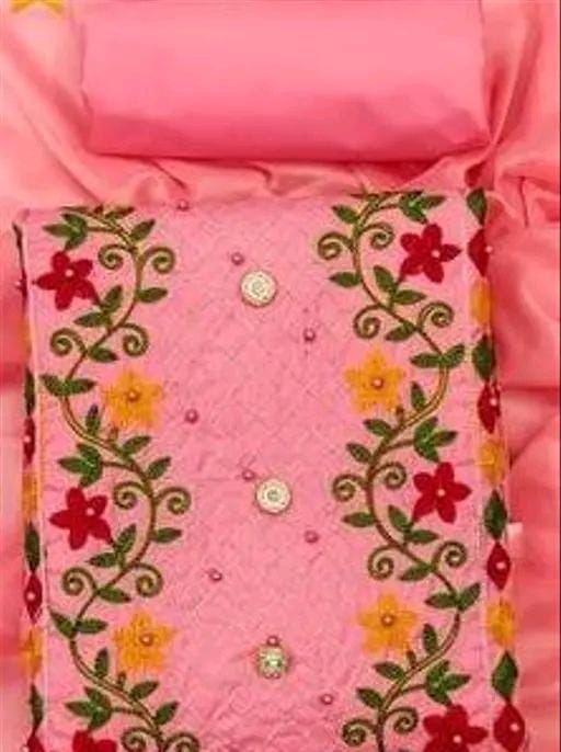 Women trendy cotton suit & dress materials