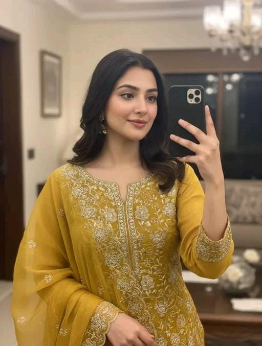 Georgette designer dress material for women