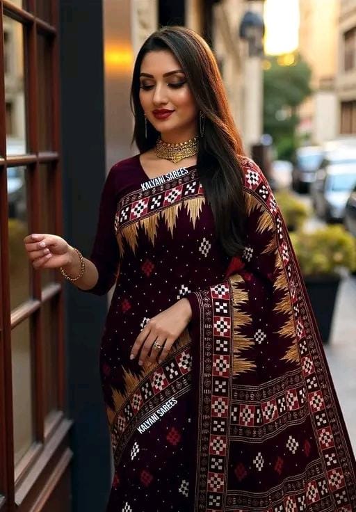 New fancy cotton saree