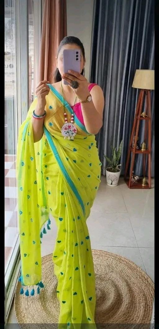 Very soft and very beautiful pure khadi cotton saree