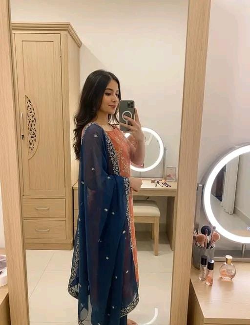 Soft & flowy georgette dress